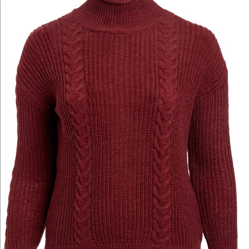 Derek Heart Cable knit sweater (2X)